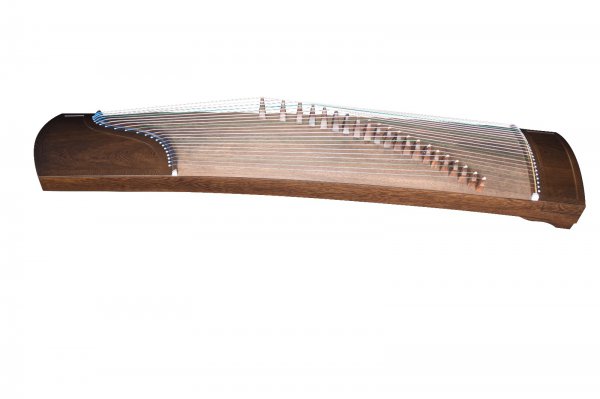 鸡翅木素面演奏筝   货号：9304